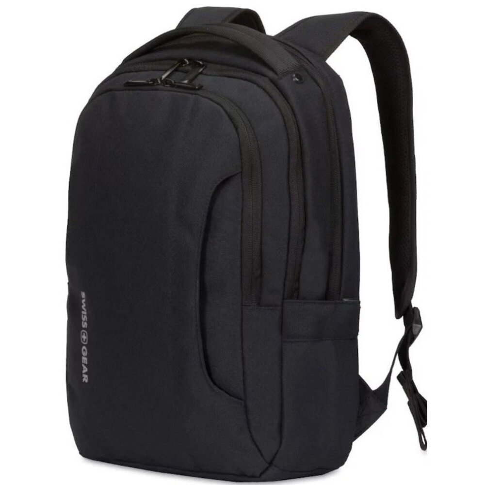 SWISSGEAR 3573 17 Inch Laptop Computer Backpack for up to 13 Inch Laptop- Black